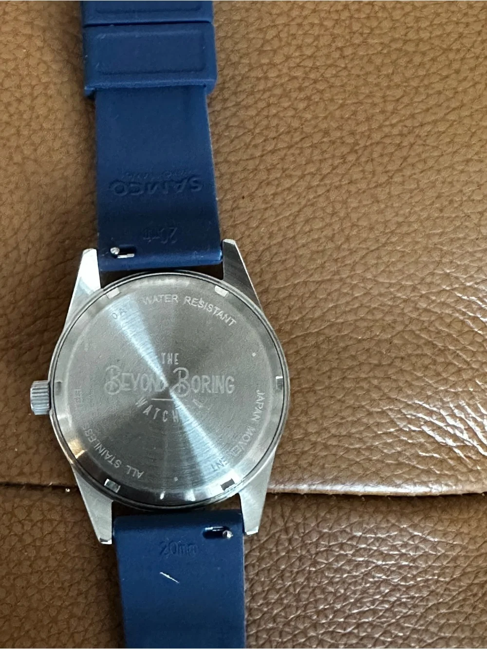 The Beyond Boring Watch Co. – Blue Classic Watch